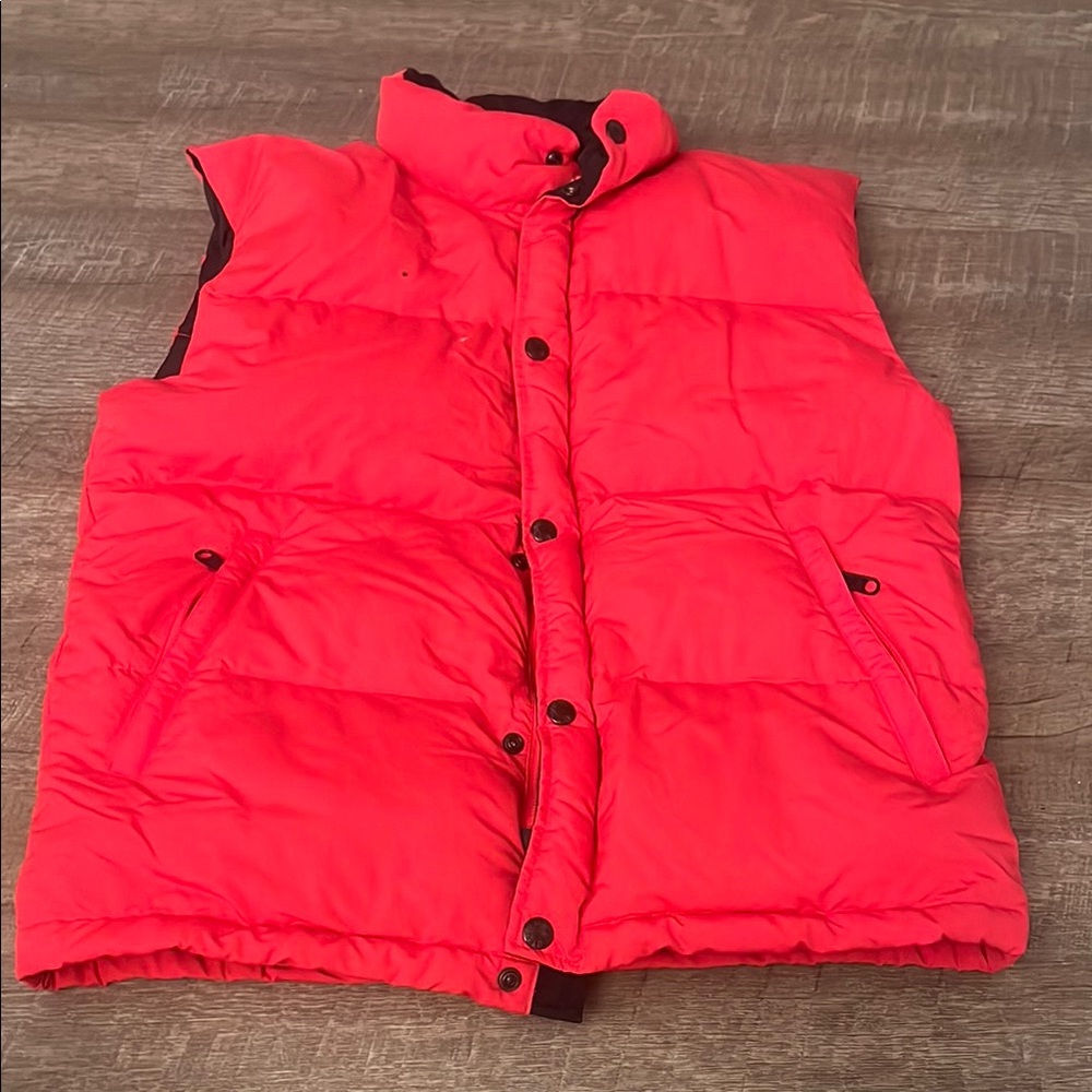 Red Puffer Vest